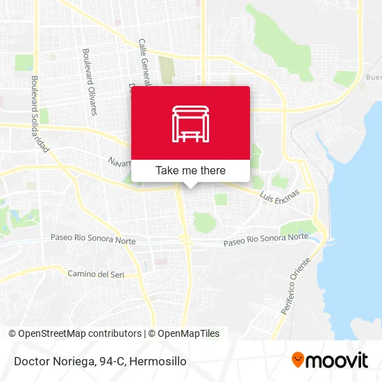 Doctor Noriega, 94-C map