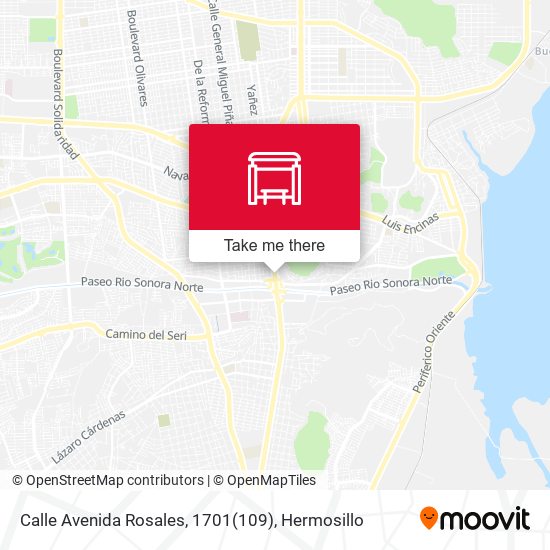 Calle Avenida Rosales, 1701(109) map