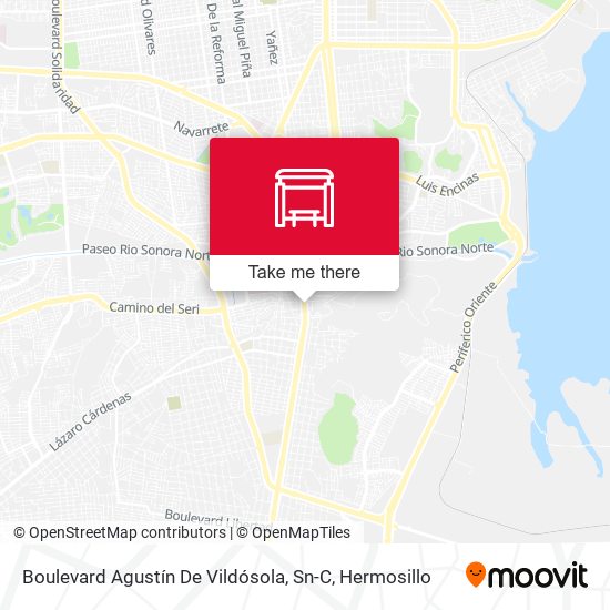 Mapa de Boulevard Agustín De Vildósola, Sn-C