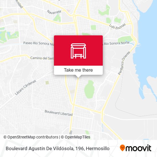 Boulevard Agustín De Vildósola, 196 map