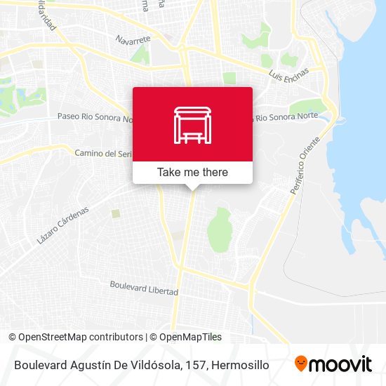 Mapa de Boulevard Agustín De Vildósola, 157