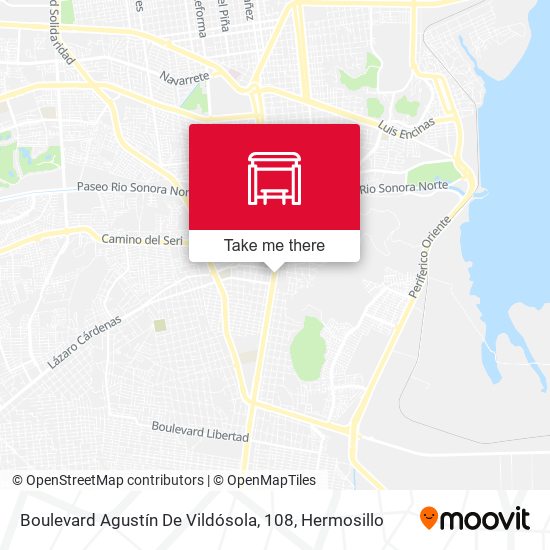 Boulevard Agustín De Vildósola, 108 map