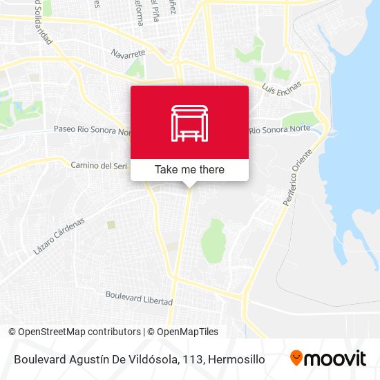 Mapa de Boulevard Agustín De Vildósola, 113