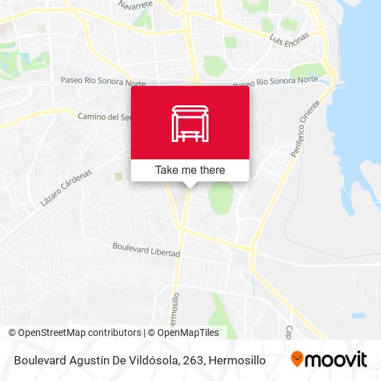 Mapa de Boulevard Agustín De Vildósola, 263