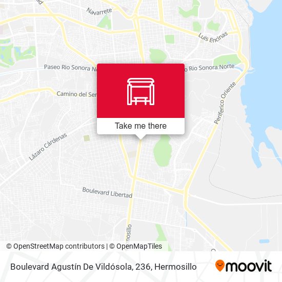 Boulevard Agustín De Vildósola, 236 map