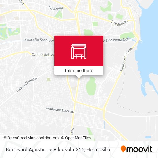 Boulevard Agustín De Vildósola, 215 map