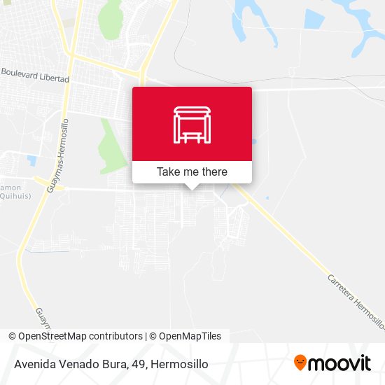 Avenida Venado Bura, 49 map