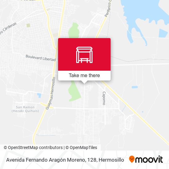 Avenida Fernando Aragón Moreno, 128 map