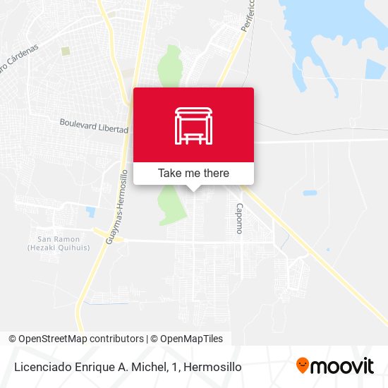 Licenciado Enrique A. Michel, 1 map