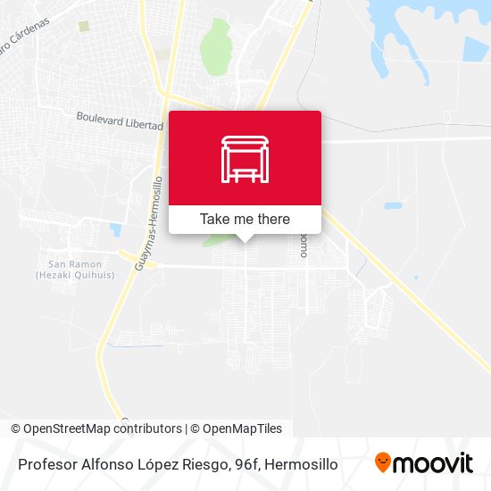 Profesor Alfonso López Riesgo, 96f map