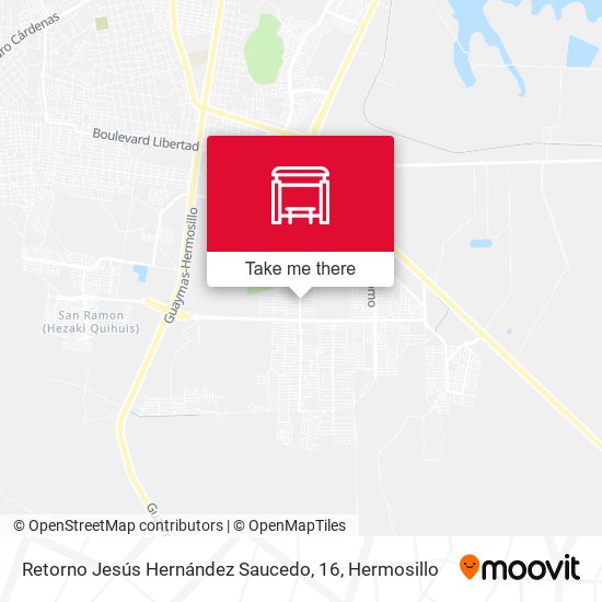 Retorno Jesús Hernández Saucedo, 16 map