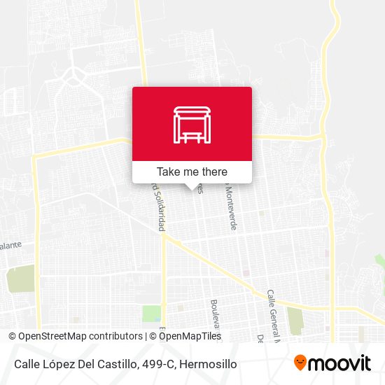 Mapa de Calle López Del Castillo, 499-C
