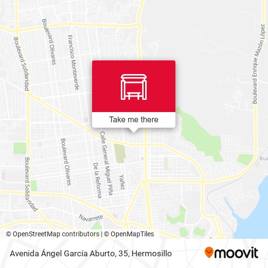 Mapa de Avenida Ángel García Aburto, 35