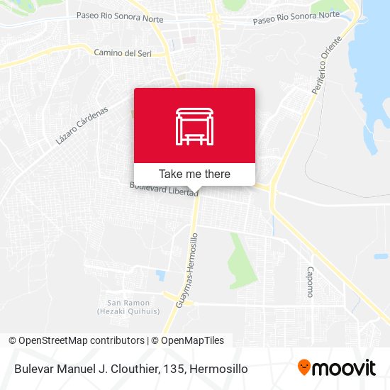 Bulevar Manuel J. Clouthier, 135 map