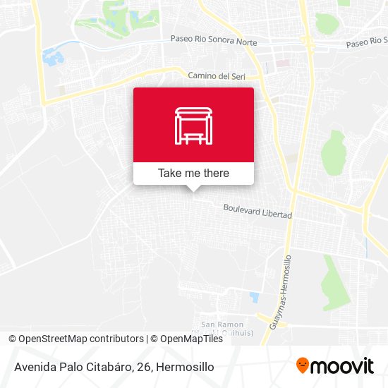 Mapa de Avenida Palo Citabáro, 26