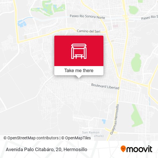Avenida Palo Citabáro, 20 map
