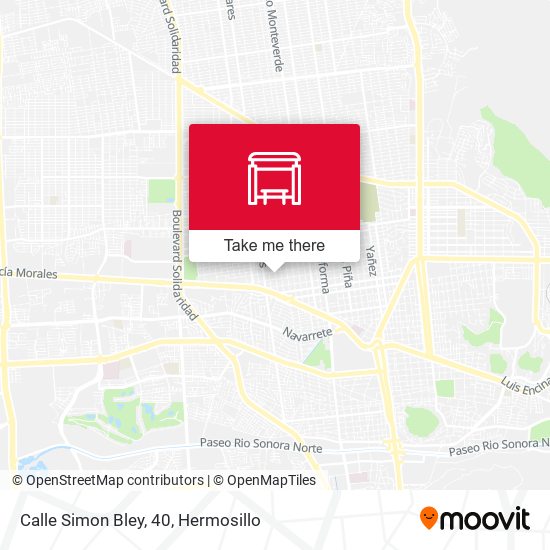 Mapa de Calle Simon Bley, 40