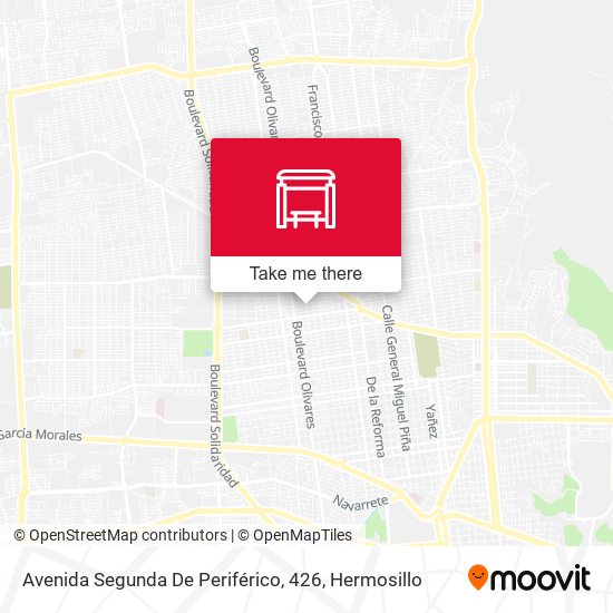 Avenida Segunda De Periférico, 426 map