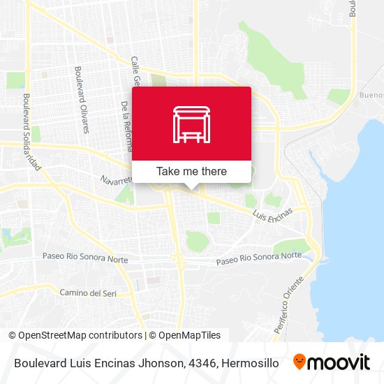 Boulevard Luis Encinas Jhonson, 4346 map