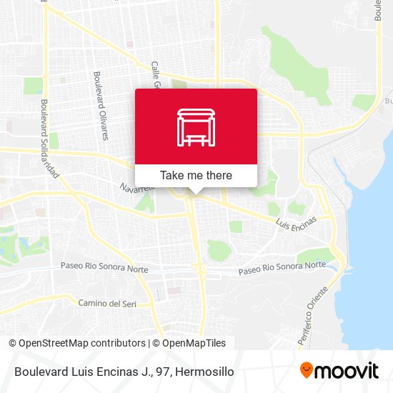 Boulevard Luis Encinas J., 97 map