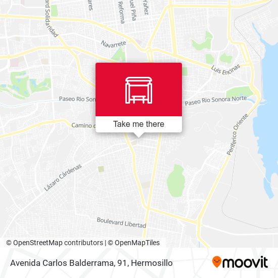 Avenida Carlos Balderrama, 91 map