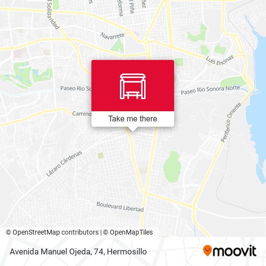 Mapa de Avenida Manuel Ojeda, 74