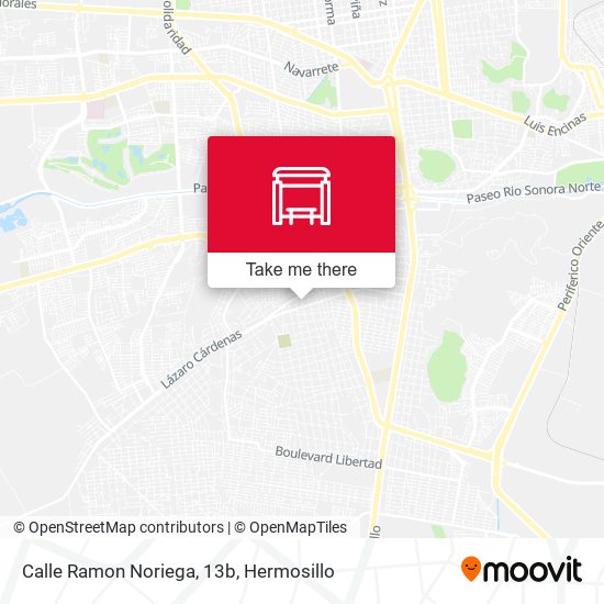 Calle Ramon Noriega, 13b map