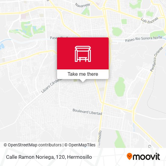Calle Ramon Noriega, 120 map