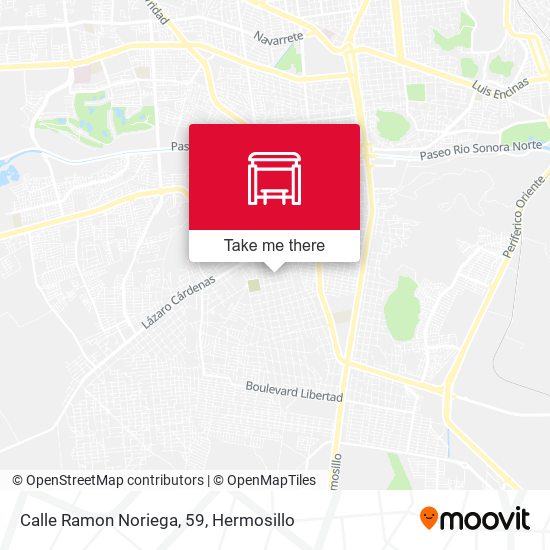Calle Ramon Noriega, 59 map
