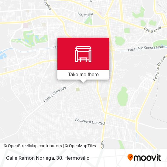 Calle Ramon Noriega, 30 map