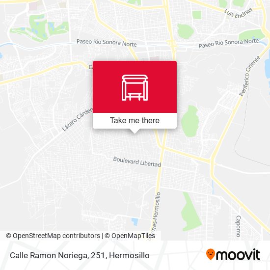 Calle Ramon Noriega, 251 map