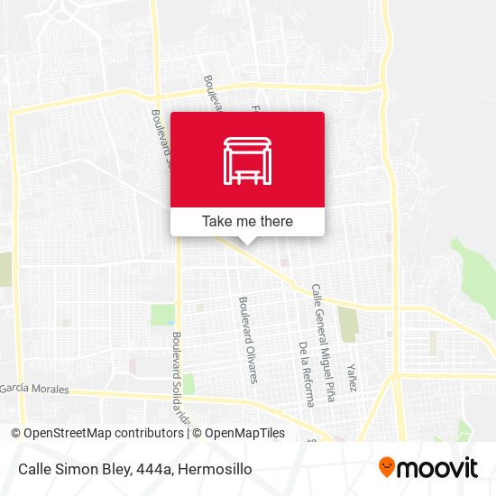Mapa de Calle Simon Bley, 444a