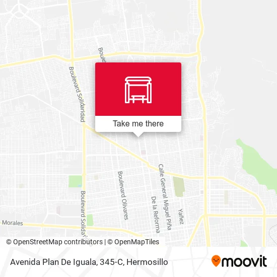 Avenida Plan De Iguala, 345-C map