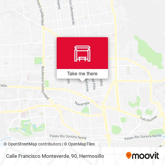 Calle Francisco Monteverde, 90 map