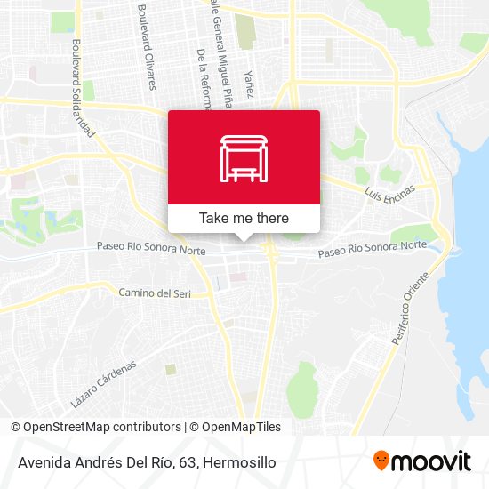 Avenida Andrés Del Río, 63 map
