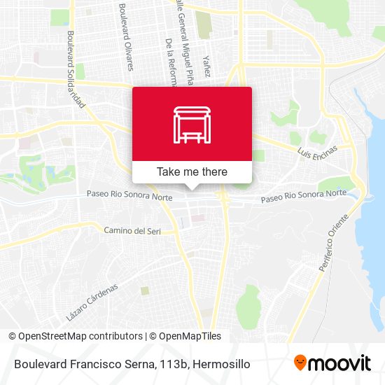 Boulevard Francisco Serna, 113b map