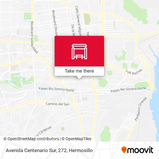Avenida Centenario Sur, 272 map