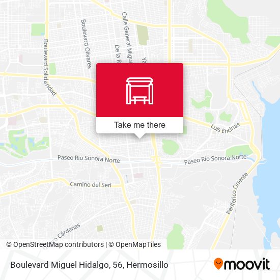 Mapa de Boulevard Miguel Hidalgo, 56