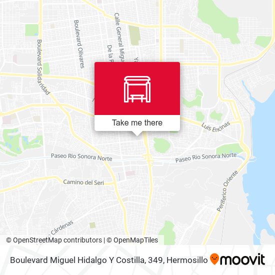 Mapa de Boulevard Miguel Hidalgo Y Costilla, 349