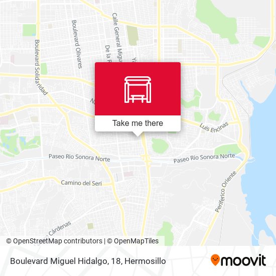 Boulevard Miguel Hidalgo, 18 map