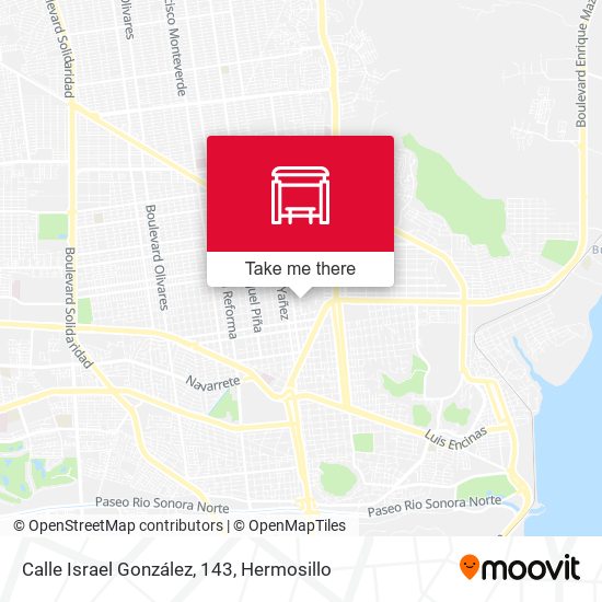 Calle Israel González, 143 map
