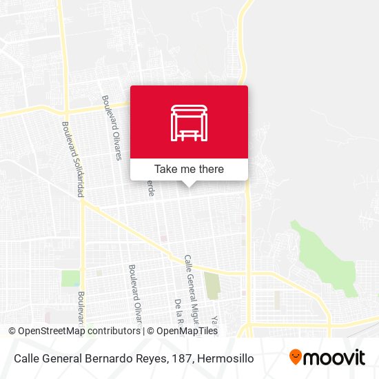 Mapa de Calle General Bernardo Reyes, 187