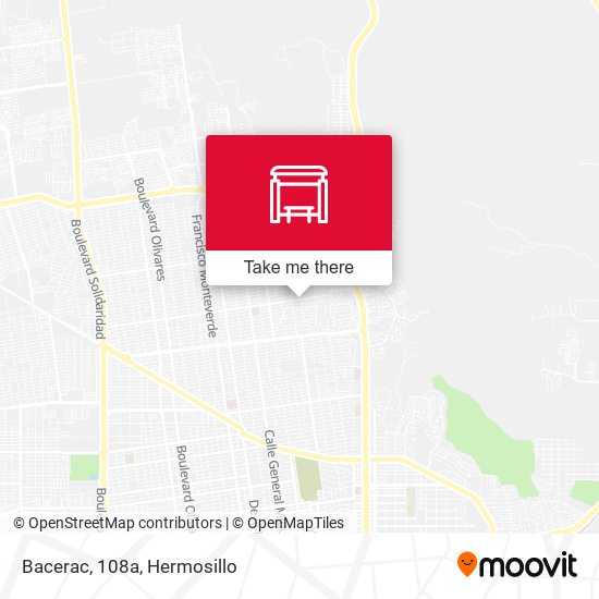 Mapa de Bacerac, 108a