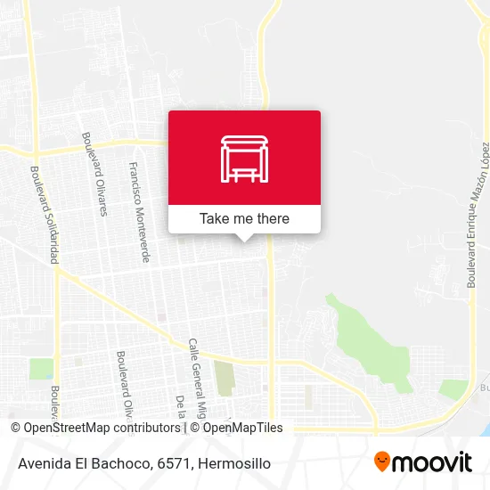 Avenida El Bachoco, 6571 map