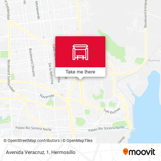 Avenida Veracruz, 1 map