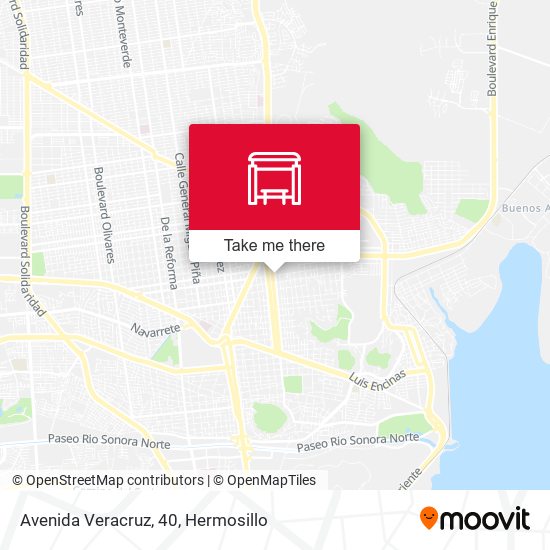 Mapa de Avenida Veracruz, 40