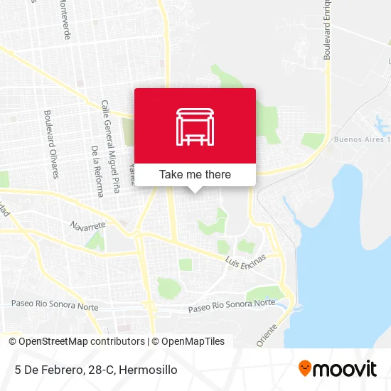 5 De Febrero, 28-C map