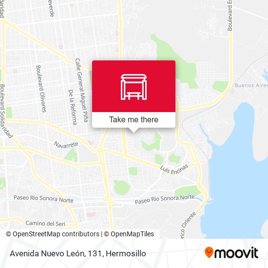 Avenida Nuevo León, 131 map