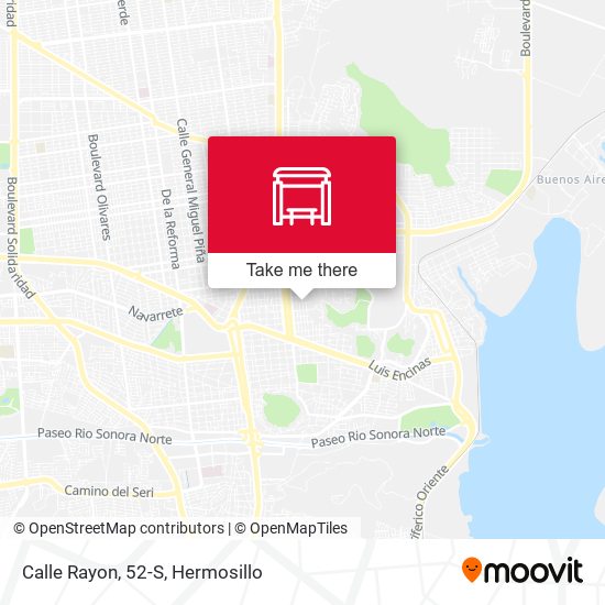 Calle Rayon, 52-S map