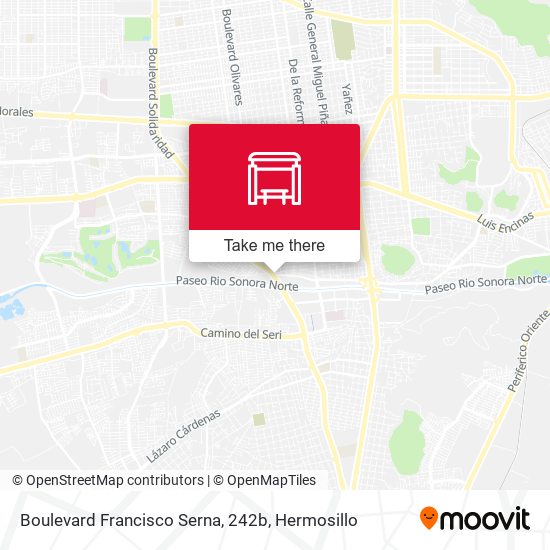 Mapa de Boulevard Francisco Serna, 242b